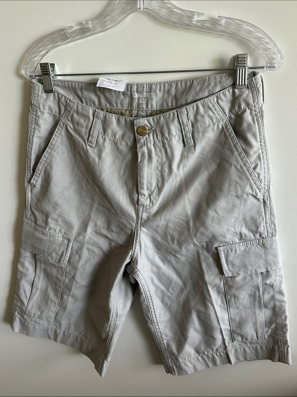 Carhartt WIP Work In Progress Regular Cargo Shorts Size 28